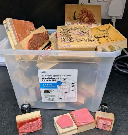 Photo of free Wooden stamps (Small Dole BN5) #1