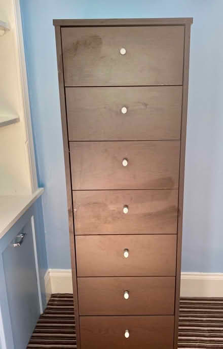 Photo of free Tall chest of drawers (Cupar KY15) #1