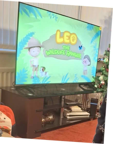 Photo of free Black Glass TV Unit (BD5) #2