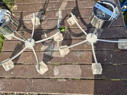 Photo of free Ceiling 5 arm light fittings x2 (Teignmouth TQ14) #3