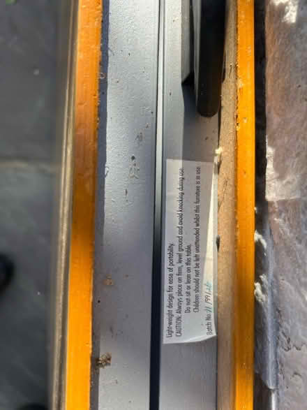 Photo of free Folding table (KT9) #3