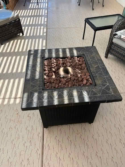Photo of free fire pit and cover (Sun City West) #1