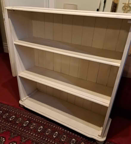 Photo of free Cream painted pine bookcase (Heaton NE6) #3