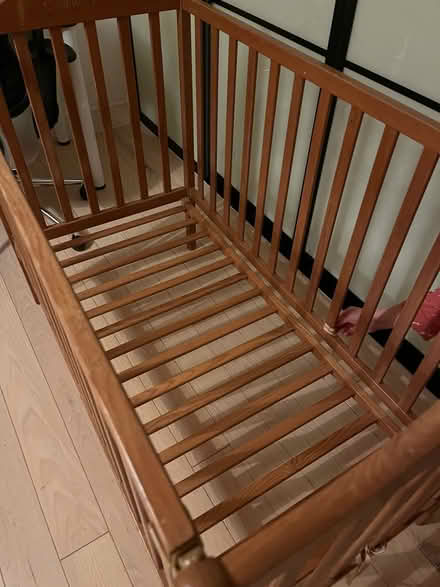 Photo of free Baby cot with mat (Woking GU21) #3