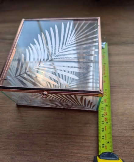 Photo of free Glass & copper jewellery box (Caerau CF5) #3