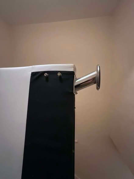 Photo of free White faux leather headboard for double bed (Heysham LA3) #2