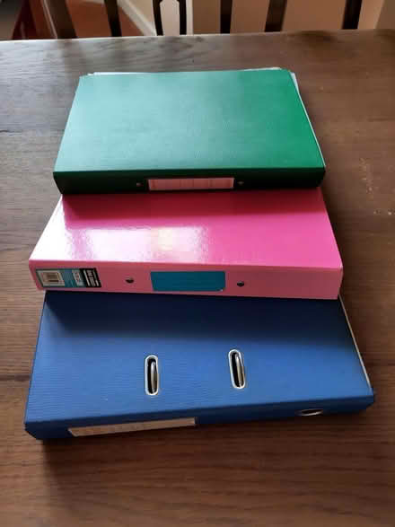 Photo of free Files and plastic inserts (Storrington RH20) #1