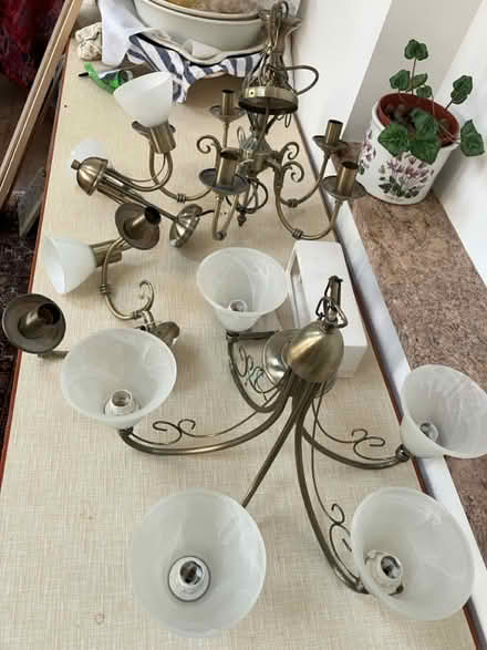 Photo of free Box of light fittings (Wirksworth DE4) #3