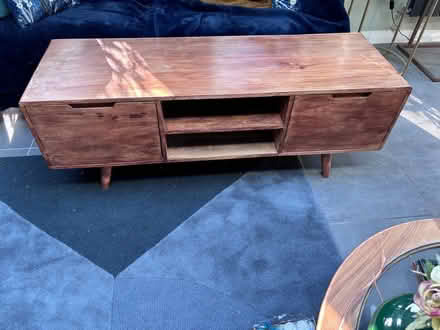Photo of free Tv console solid wood 4yrs old (Weston) #1
