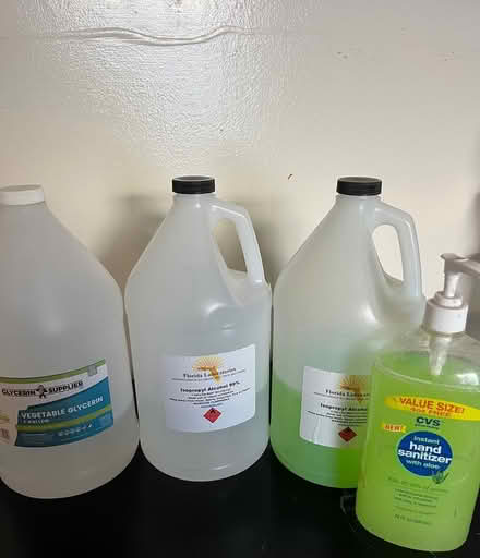 Photo of free Hand sanitizer & supplies (Colfax & Quebec) #1
