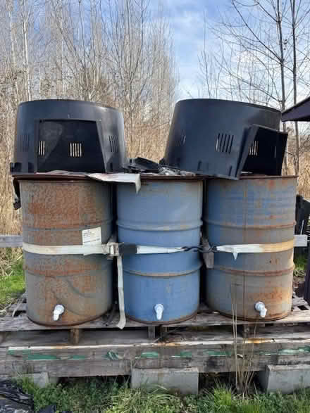 Photo of free metal (leaky) water barrels (Woodinville/Cottage Lake) #1