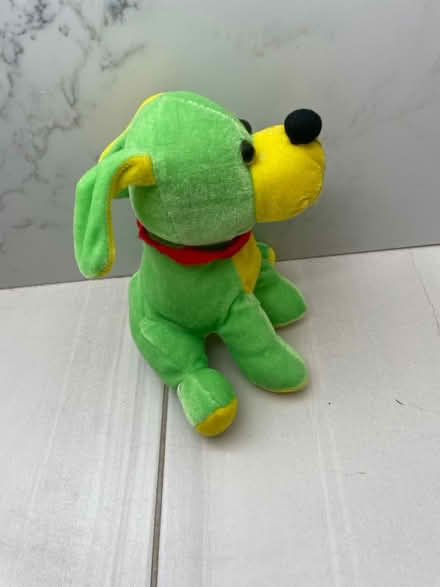 Photo of free Small green dog plush (Kennedy/16th in Markham) #2