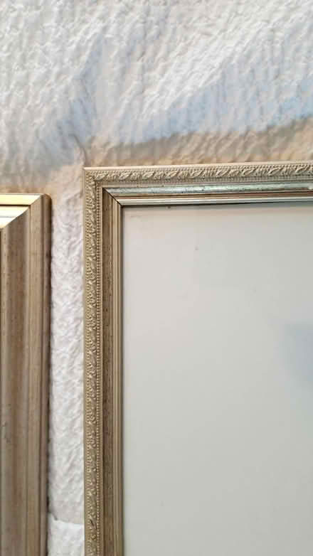 Photo of free 2 x silver/gold pic frames - hang (Bramley, Hants RG26) #2