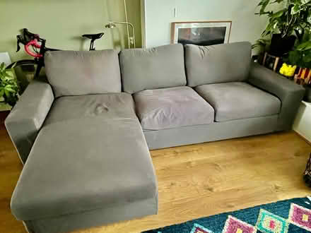 Photo of free IKEA Vimle 3-seat sofa with chaise (with storage) (Castlefield M16) #2