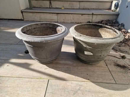 Photo of free 2 outdoor planters (Broxbourne EN10) #1