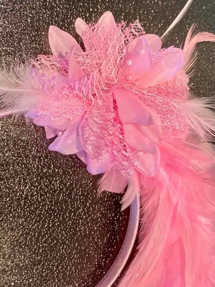 Photo of free Pink feather headdress Alice band - dressing up - as new (Bilton CV22) #2