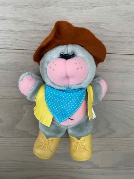 Photo of free Small cowboy plush bear (Kennedy/16th in Markham) #1