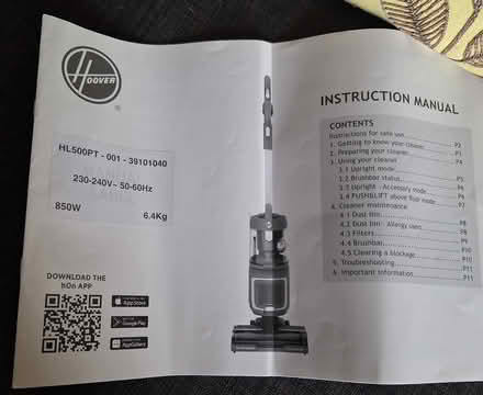 Photo of free Hoover vacuum cleaner (Leyton E10, by Orient ground) #2