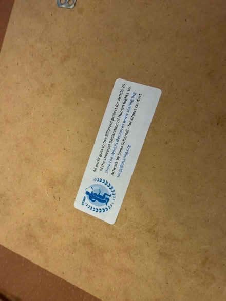 Photo of free Beautiful framed Iris print (Acton, London) #2