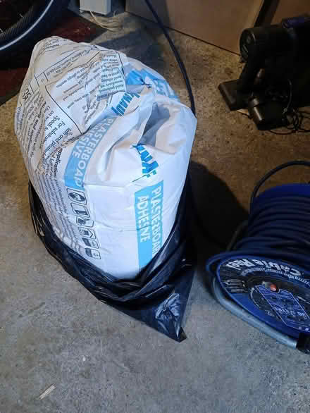 Photo of free Plaster Adhesive 3/4 bag & board (Bearsted) #1