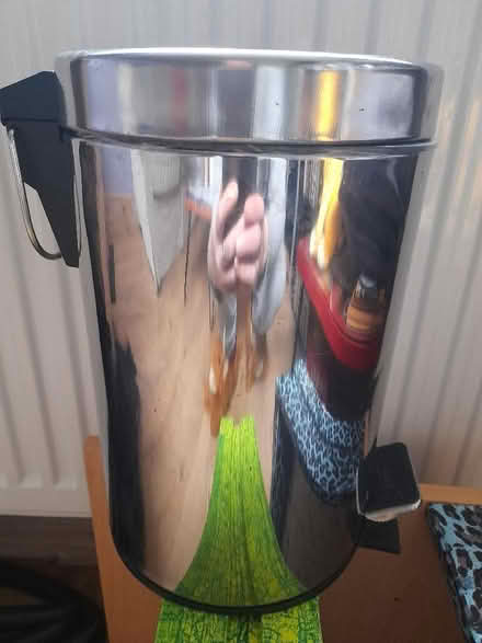 Photo of free Mini Silver Pedal Bin (Colwick NG4) #2