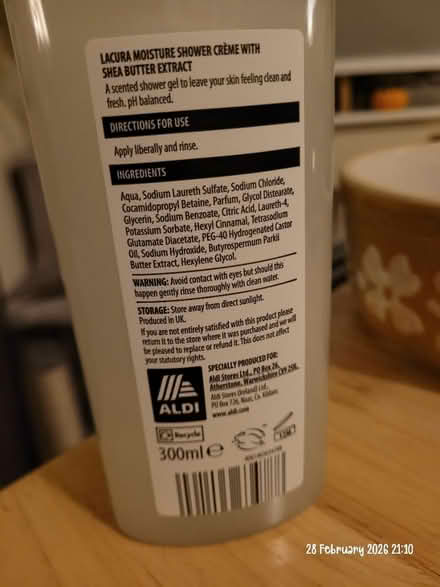 Photo of free Shower gel (Moseley B13) #2