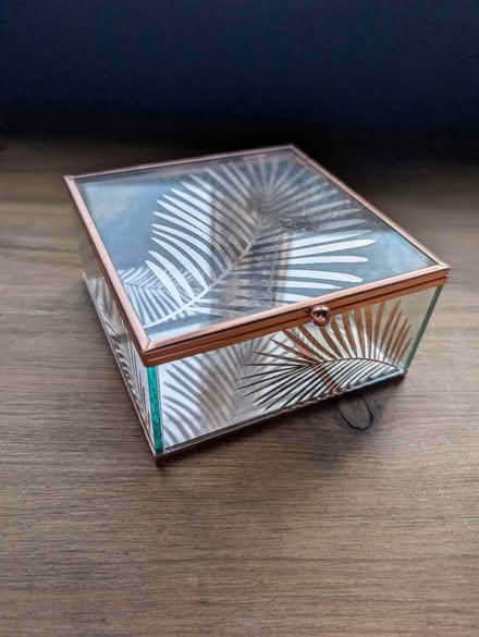 Photo of free Glass & copper jewellery box (Caerau CF5) #1