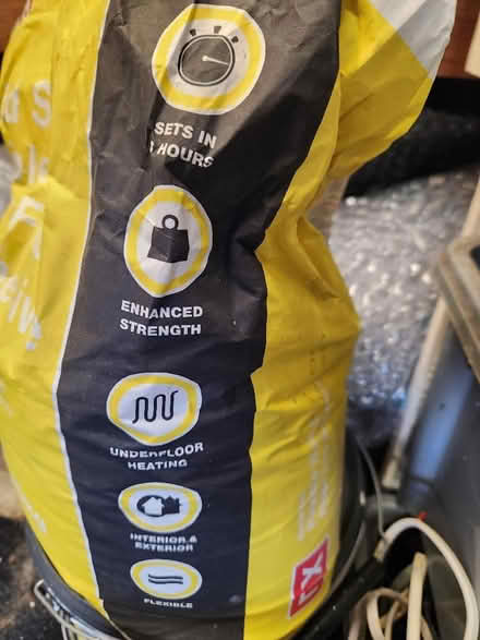 Photo of free 3/4 bag Grey Rapid set tile adhesive (Childwall L16) #3