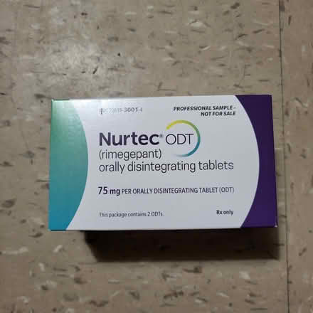 Photo of free Rimegepant Oral Disintegrate tablet (31 Street and 9th Avenue) #1