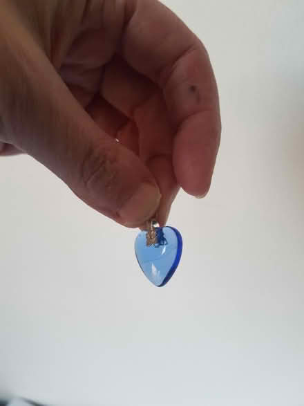 Photo of free Small glass heart pendants (BA1) #4