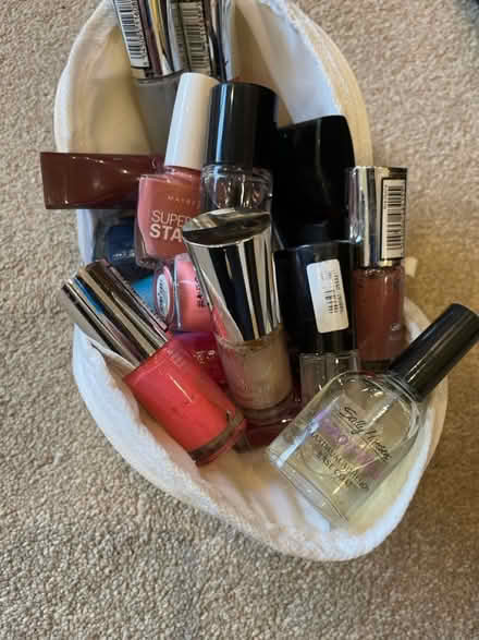 Photo of free Assorted nail polishes (Caldy) #1