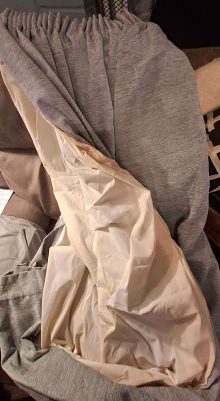 Photo of free A Pair Of Grey Curtains (Walderslade ME5) #3