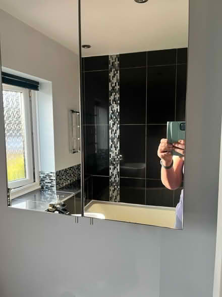 Photo of free Bathroom cabinet mirrored (MK15 Willen) #1