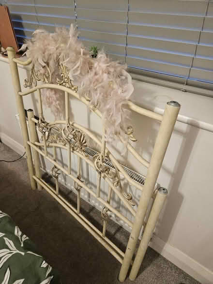 Photo of free Metal frame bed (Blaydon) #3