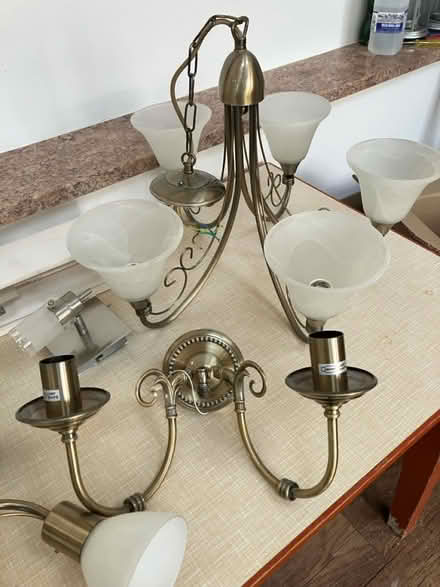 Photo of free Box of light fittings (Wirksworth DE4) #4