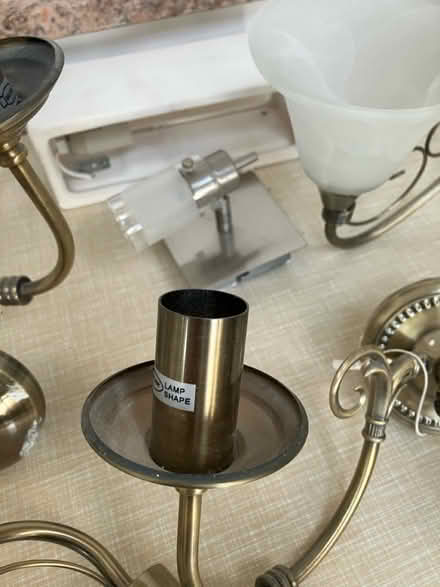 Photo of free Box of light fittings (Wirksworth DE4) #2