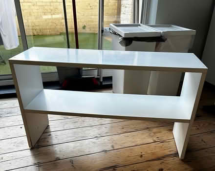 Photo of free Freestanding 2 shelf unit (Tooting SW17) #1