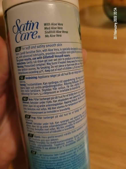 Photo of free Shaving gel (Moseley B13) #2