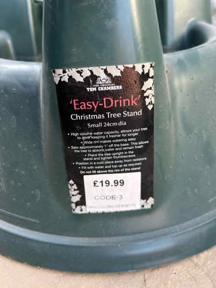 Photo of free Christmas Tree Base (KT9) #2