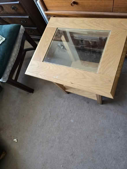 Photo of free Two glass top side tables (HP2) #1