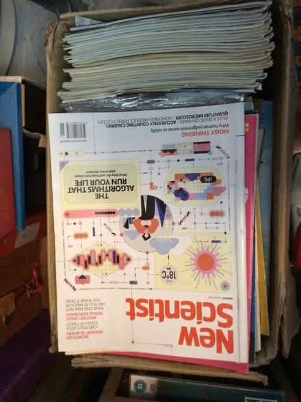 Photo of free New Scientist Magazines (Eastbourne BN21) #1