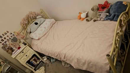 Photo of free Metal frame bed (Blaydon) #2