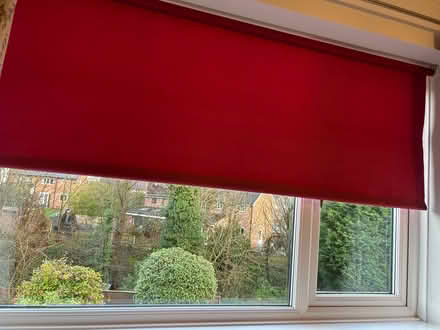 Photo of free Bright pink roller blinds (Worsley M28) #3