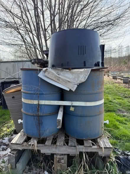 Photo of free metal (leaky) water barrels (Woodinville/Cottage Lake) #2