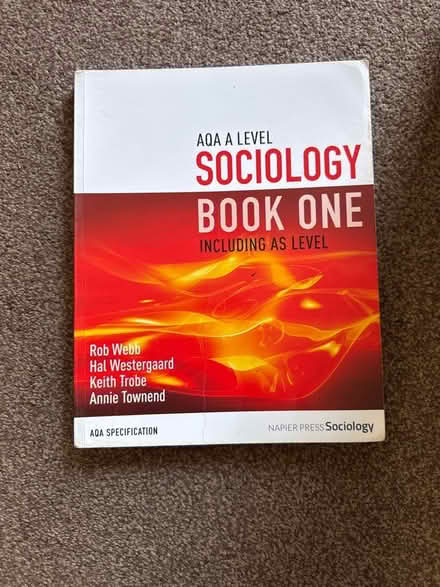 Photo of free AQA A level Sociology Book bundle (Finsbury Park N7) #2