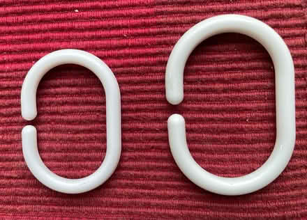 Photo of free Shower Curtain Hooks 12 x 2 sizes (Crystal Palace SE19) #1