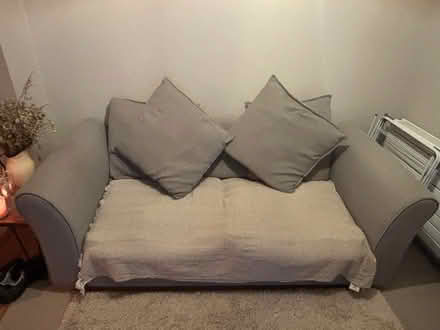 Photo of free Grey sofa bed (Wandsworth SW18) #2