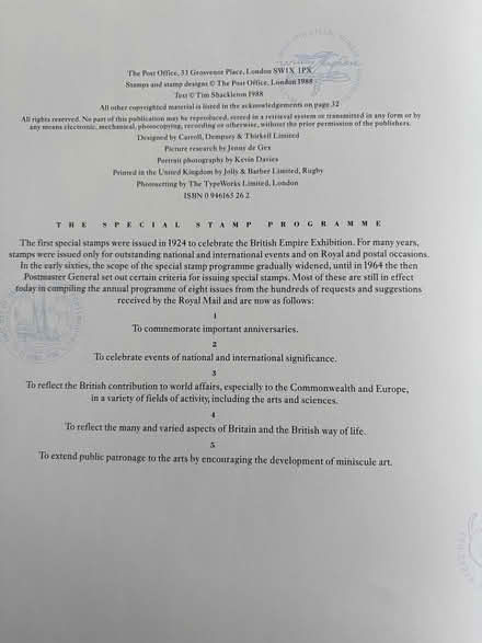 Photo of free Special stamps (Sutton Courtenay OX14) #3