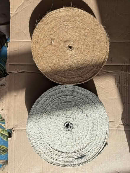 Photo of free Upholstery Webbing (herringbone and jute) (Levenshulme M19) #1