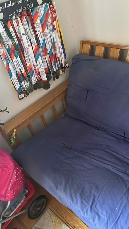 Photo of free Wooden futon (Townsend AL3) #3